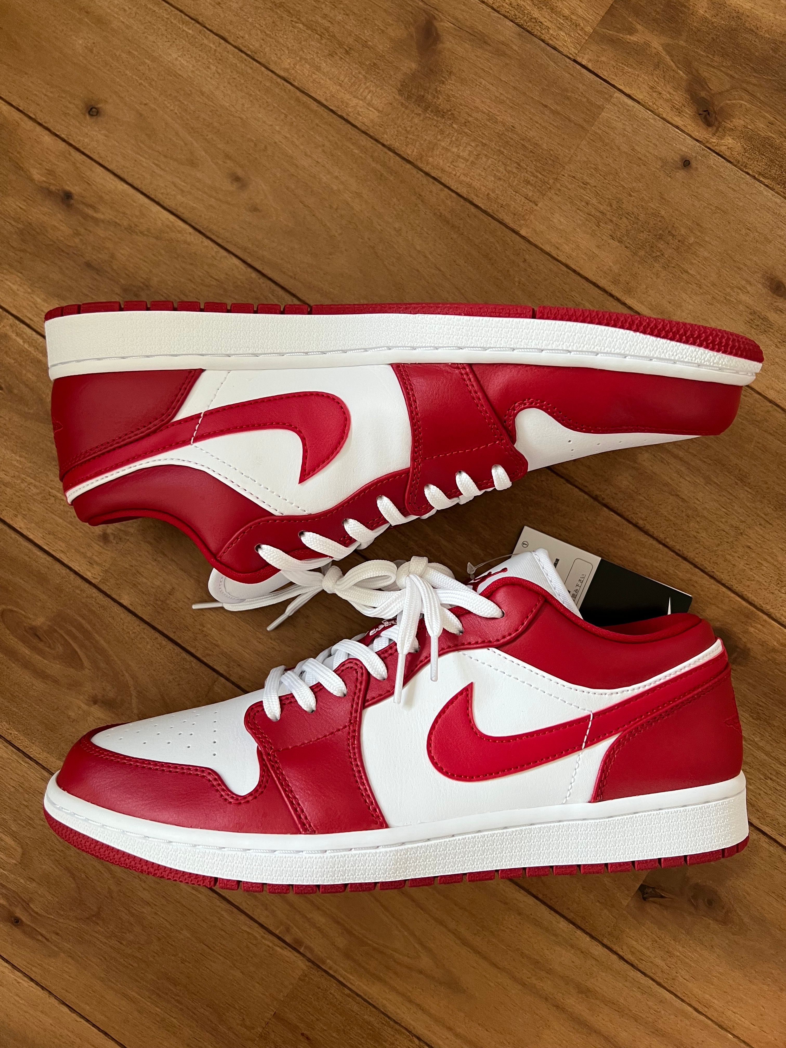 Nike Air Jordan 1 Low "Gym Red/White"