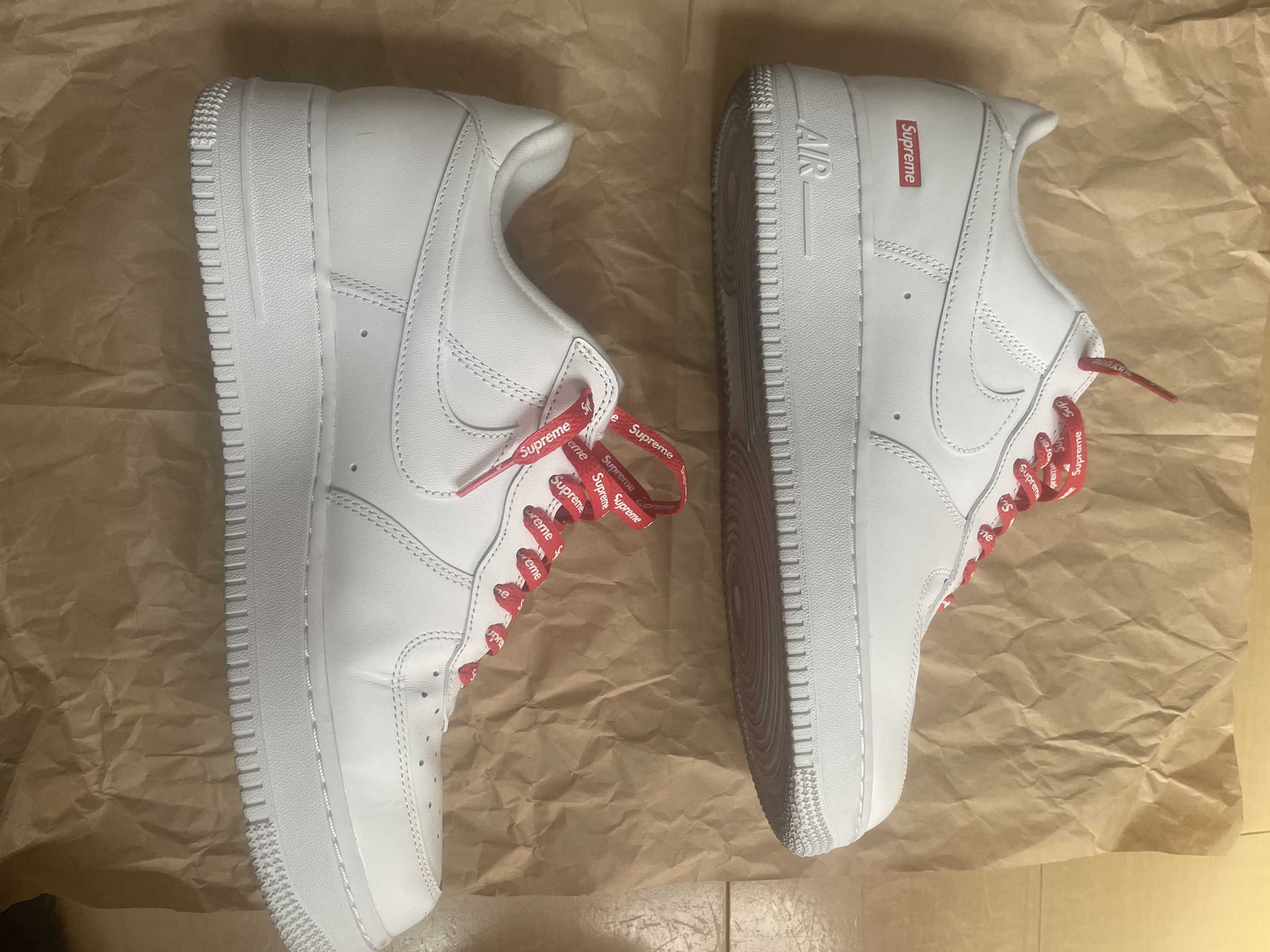 Supreme × Nike Air Force 1 Low "White"