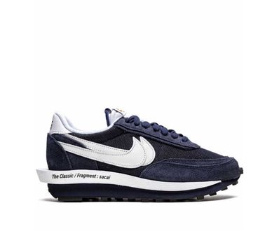 Fragment × sacai × Nike LD Waffle "Blackended Blue"