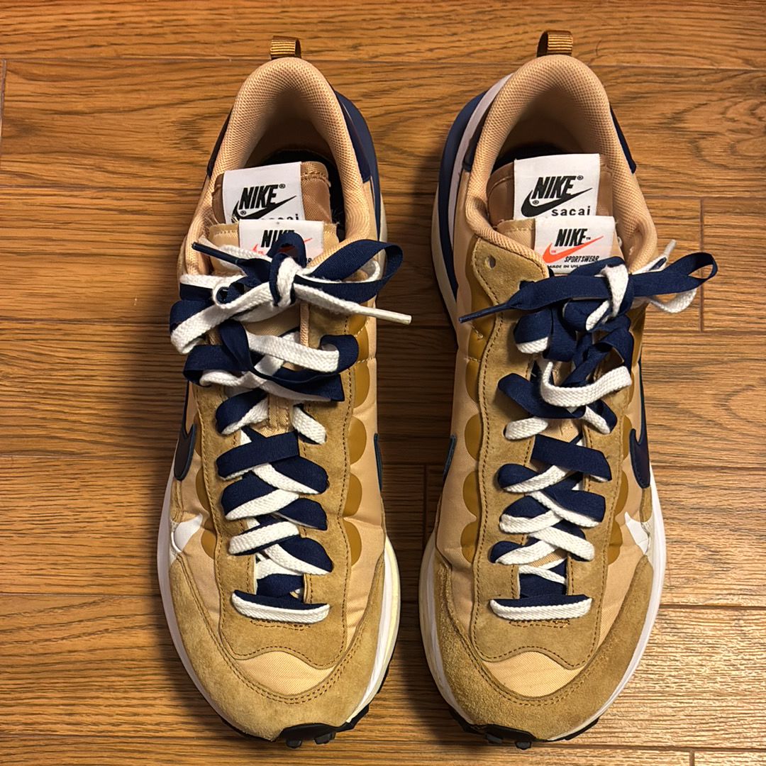 Sacai × Nike Vapor Waffle "Sesame And Blue Void"