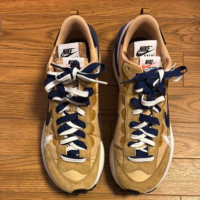 Sacai × Nike Vapor Waffle "Sesame And Blue Void"