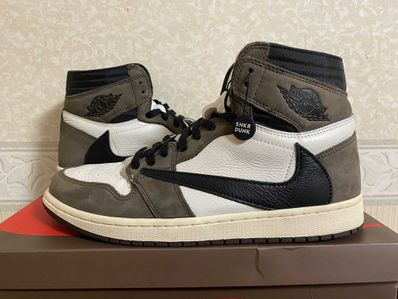 Travis Scott × Nike Air Jordan 1 Retro High OG TS SP "Sail/Dark Mocha"