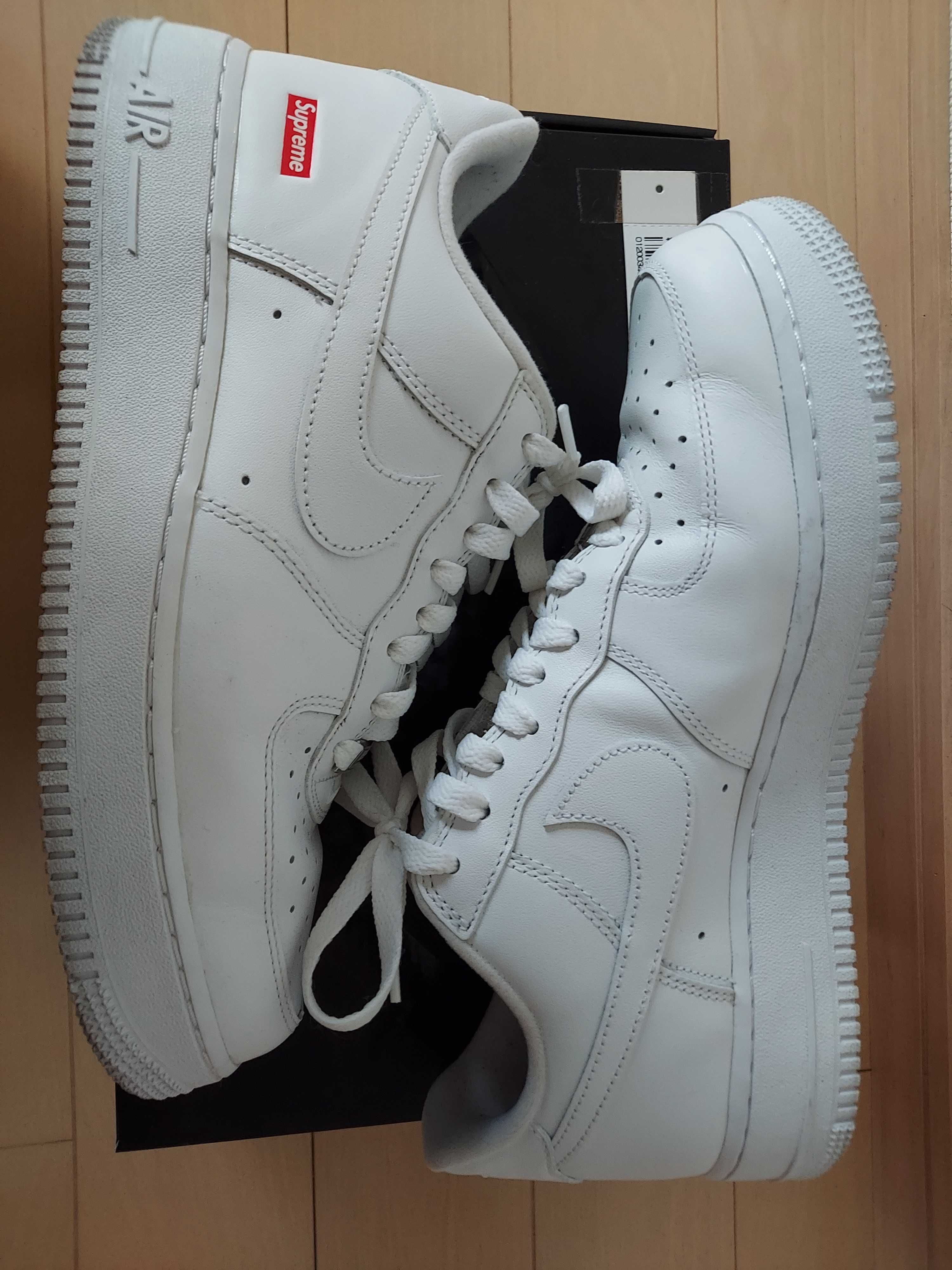 Supreme × Nike Air Force 1 Low "White"
