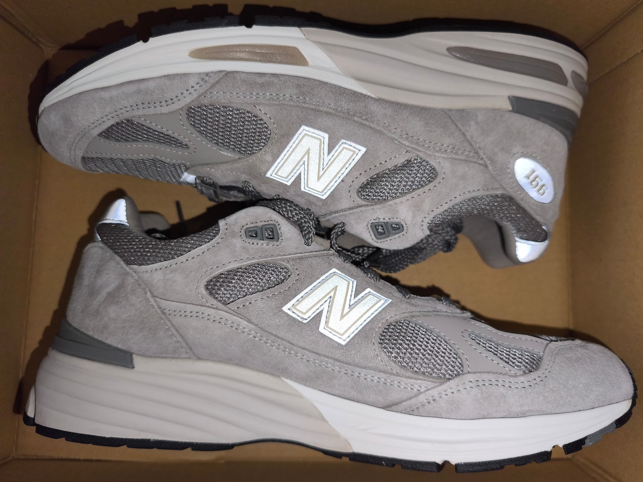 KITH 101 × New Balance 991V2 "Moonrock"