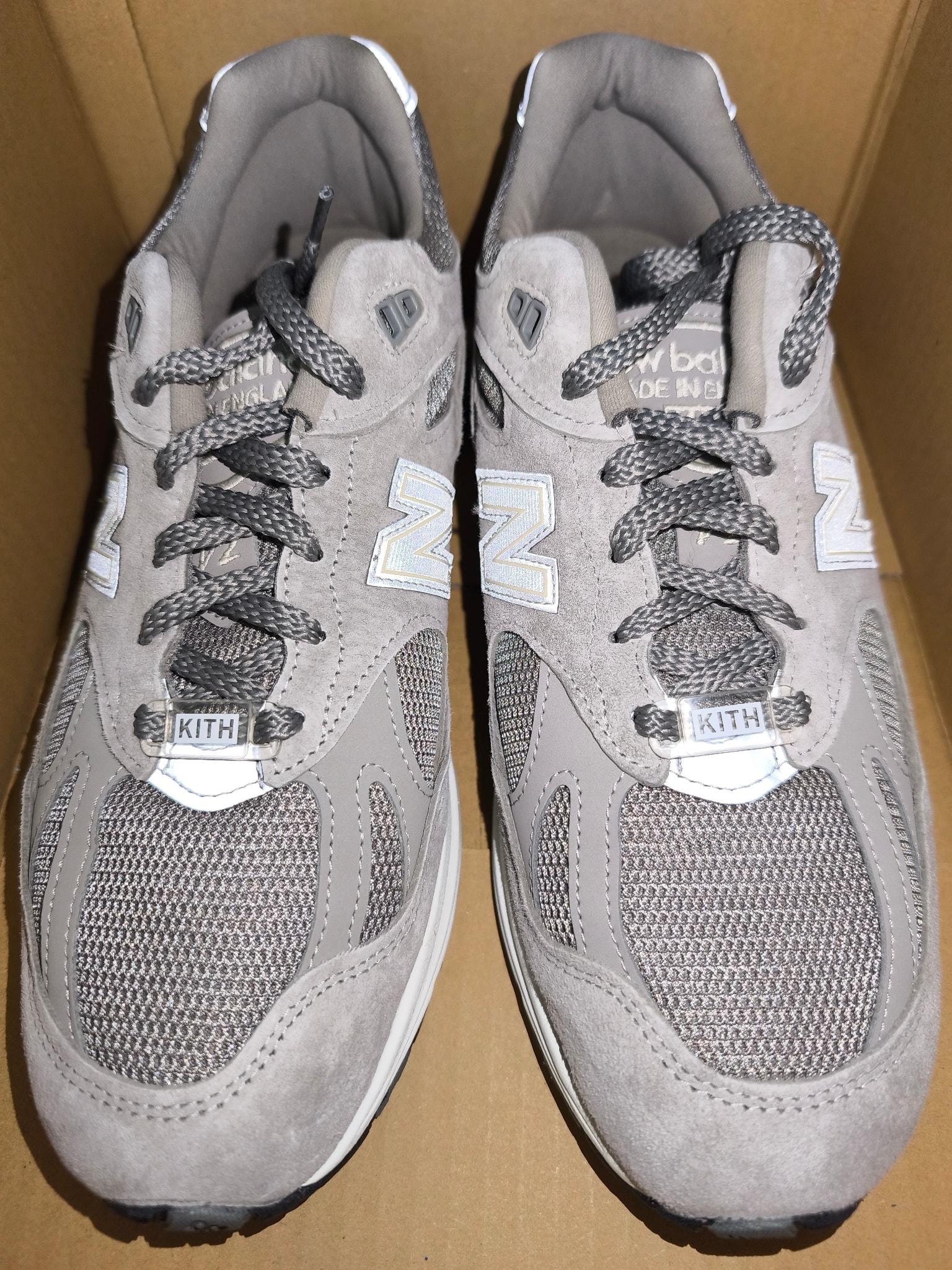 KITH 101 × New Balance 991V2 "Moonrock"