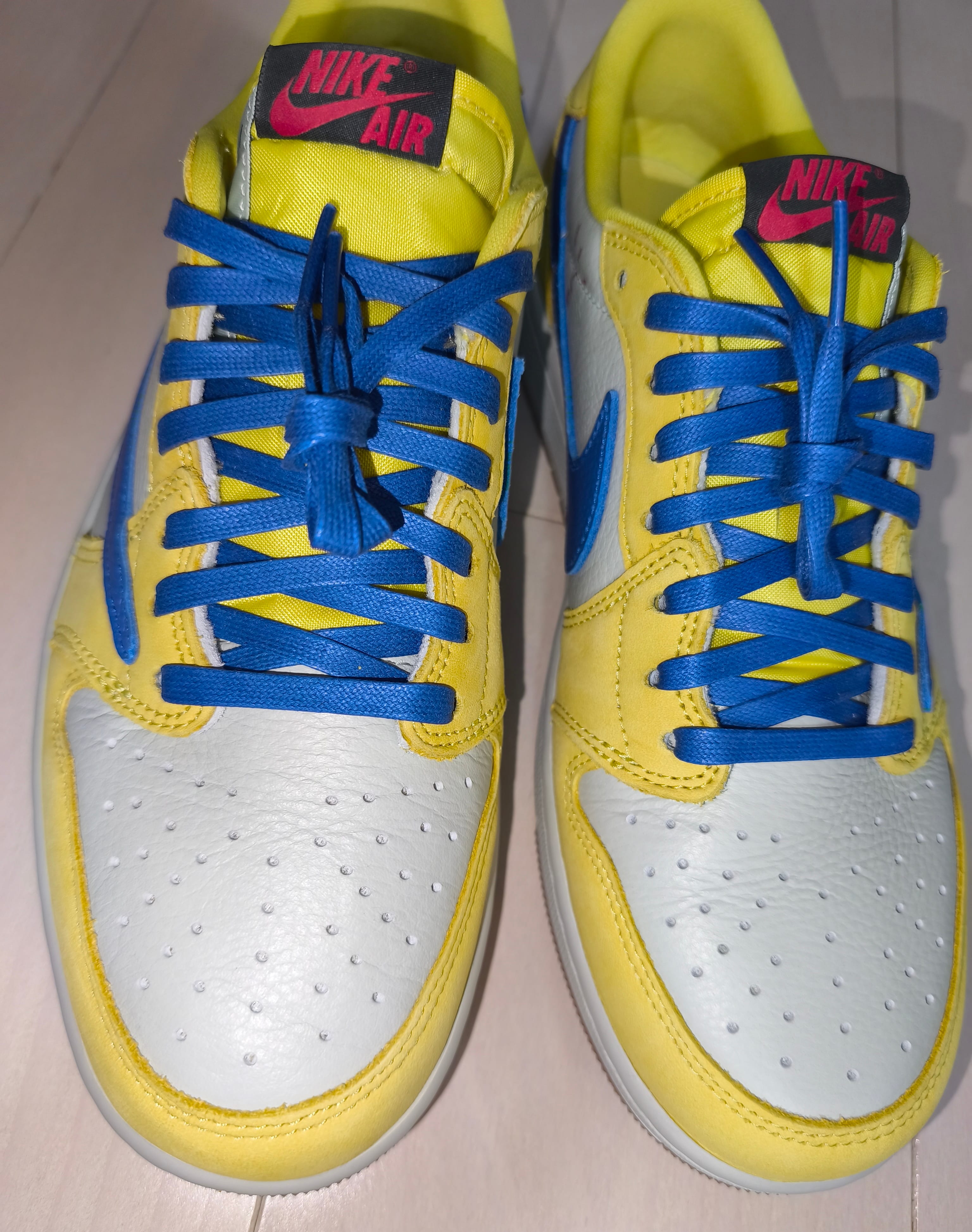 Travis Scott × Nike Women's Air Jordan 1 Retro Low OG "Canary"