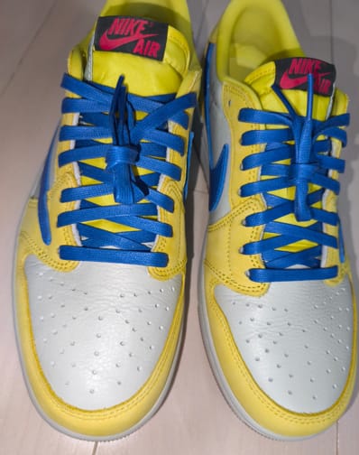 Travis Scott × Nike Women's Air Jordan 1 Retro Low OG "Canary"
