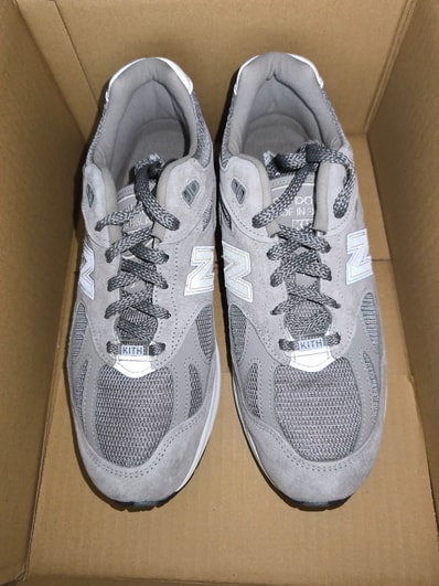KITH 101 × New Balance 991V2 "Moonrock"