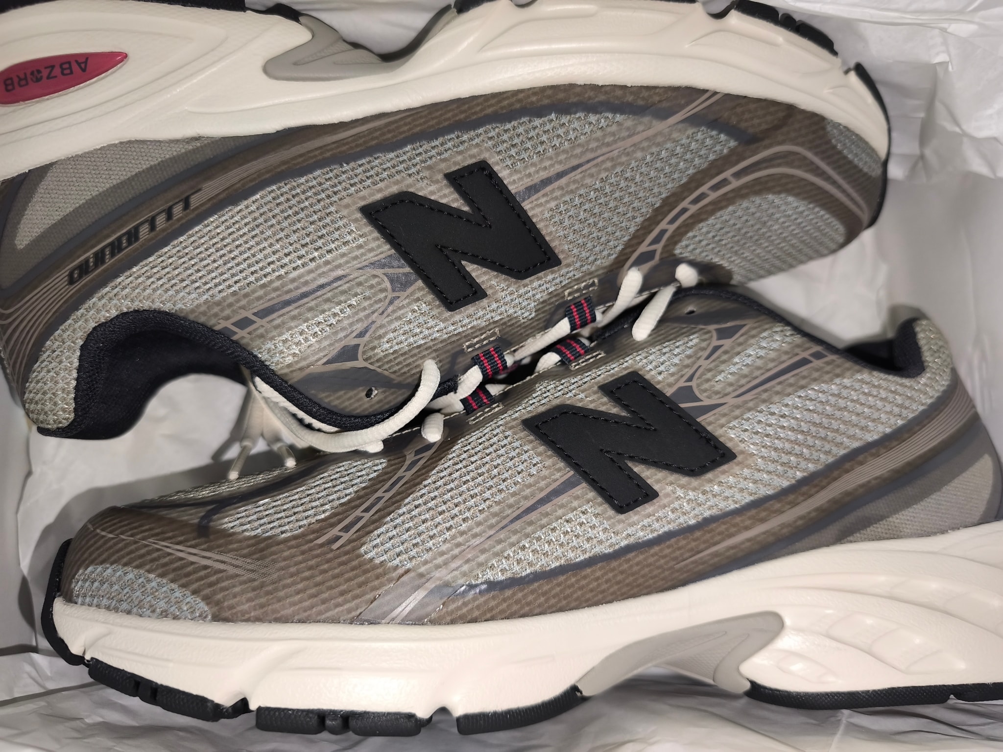 JJJJound × New Balance 740 "Mushroom"