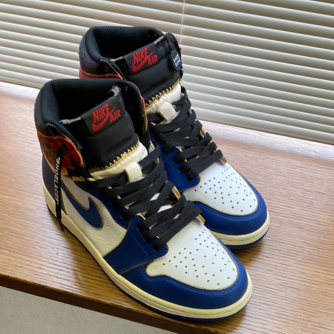 Union × Nike Air Jordan 1 Retro High OG NRG "Storm Blue/Varsity Red"