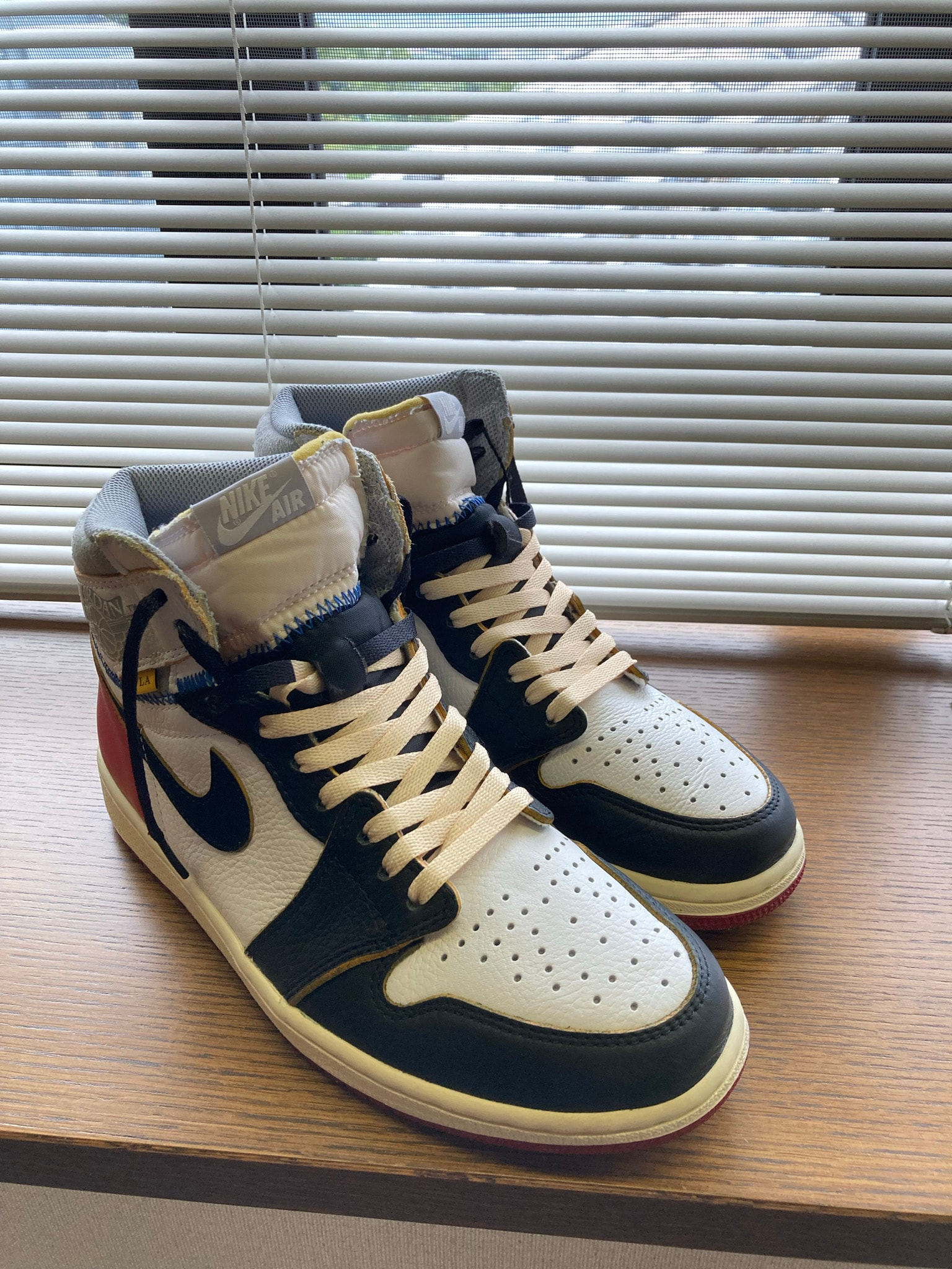 UNION × Nike Air Jordan 1 Retro High OG NRG "Varsity Red/Wolf Grey"