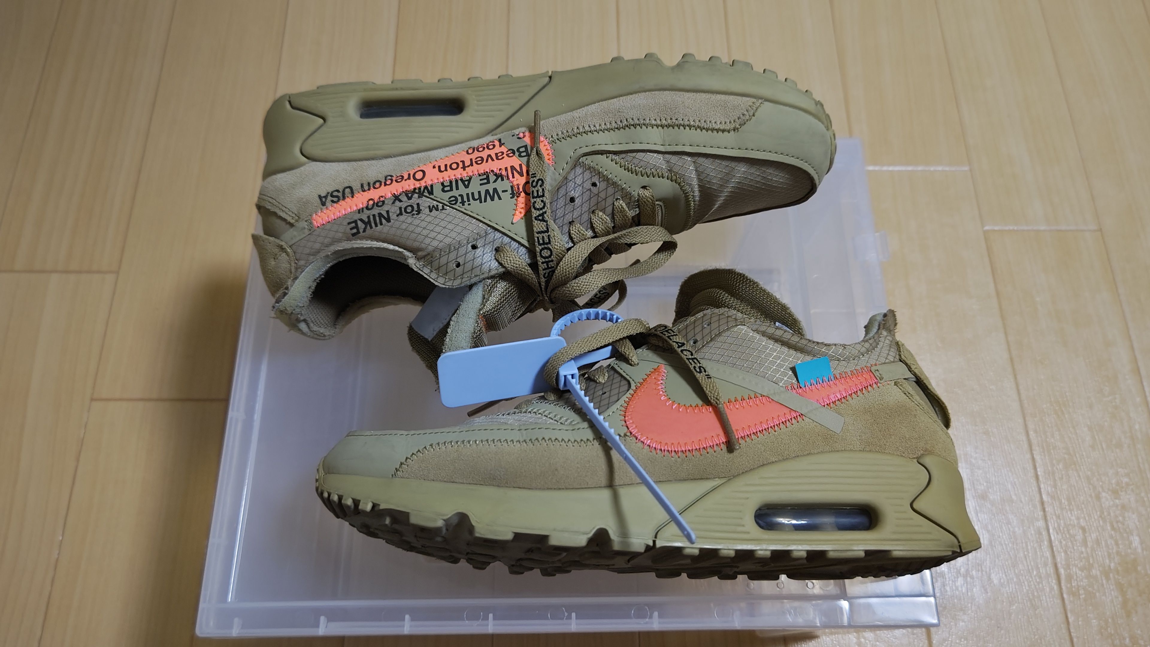 Off-White × Nike Air Max 90 "Desert Ore"