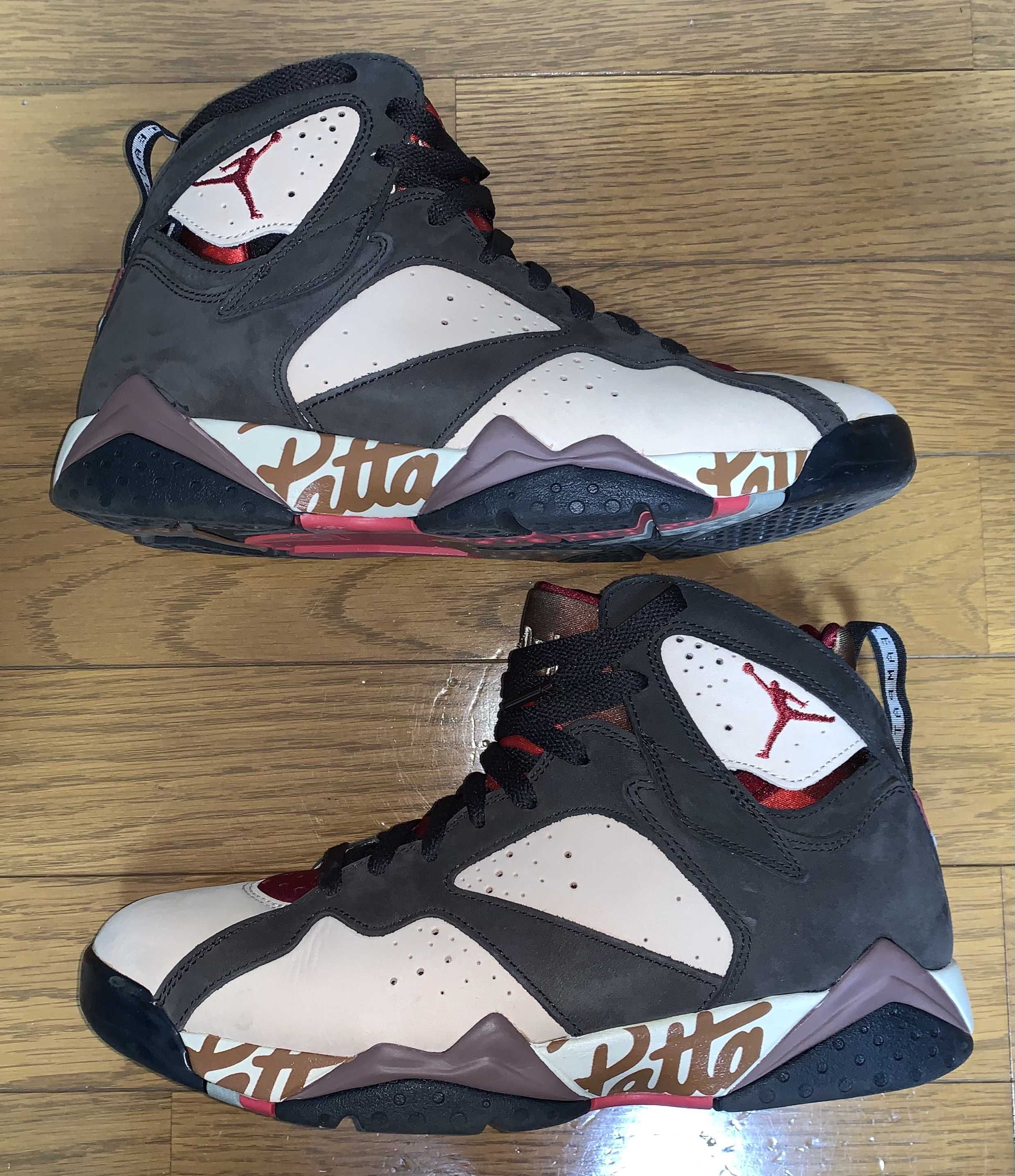 Patta × Nike Air Jordan 7 OG "Brown"