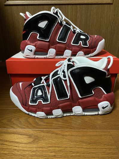 Nike Air More Uptempo ’96 "Black and Varsity Red" (2021)