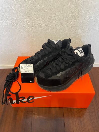 sacai × Nike VaporWaffle "Black Gum"