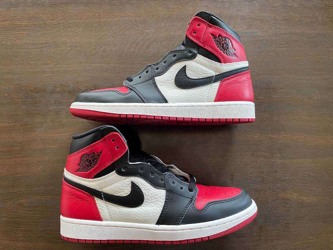 Nike Air Jordan 1 Retro High OG "Bred Toe"