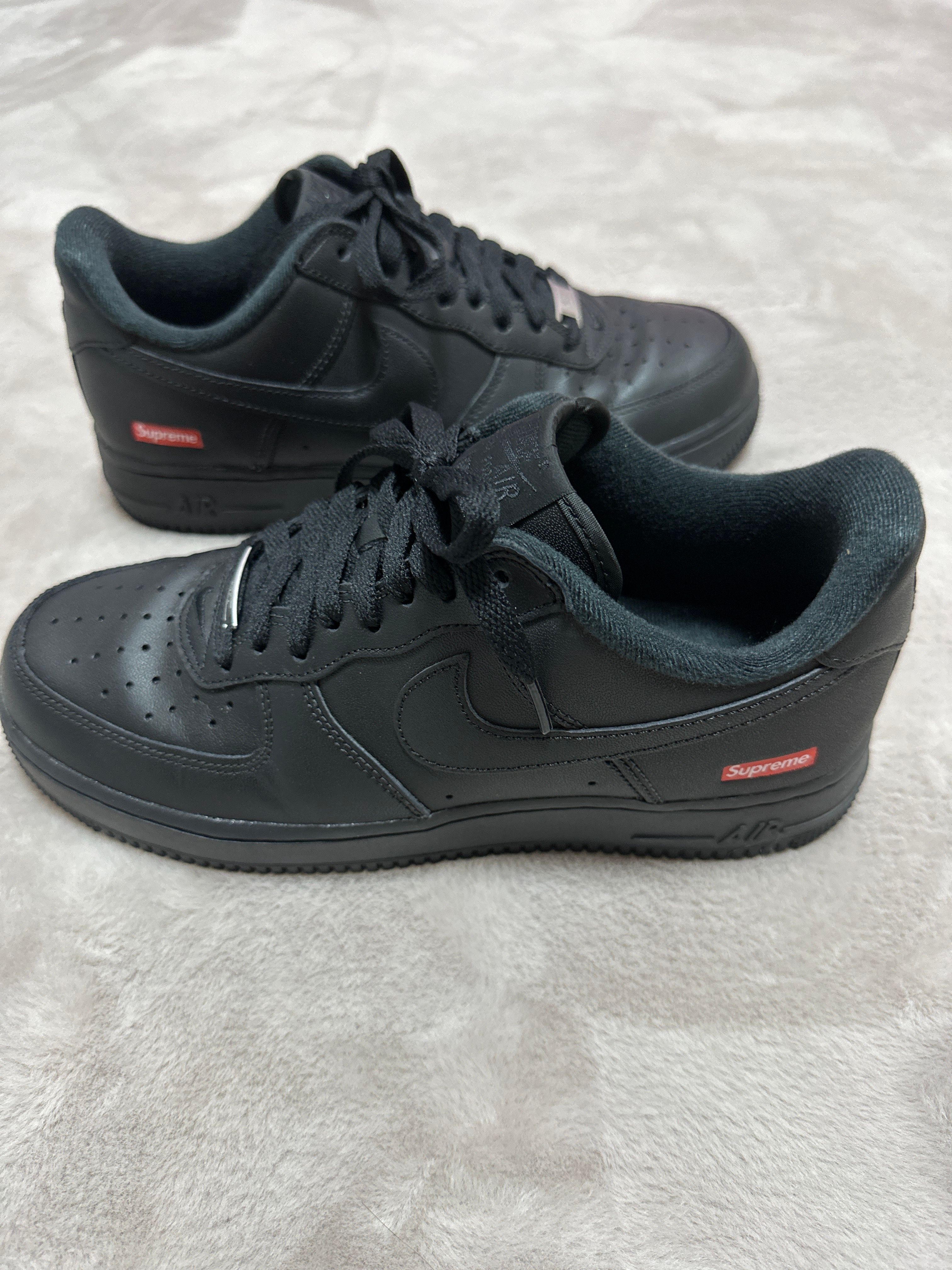 Supreme × Nike Air Force 1 Low "Black"