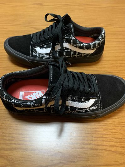 Supreme × Vans Old Skool "Black"