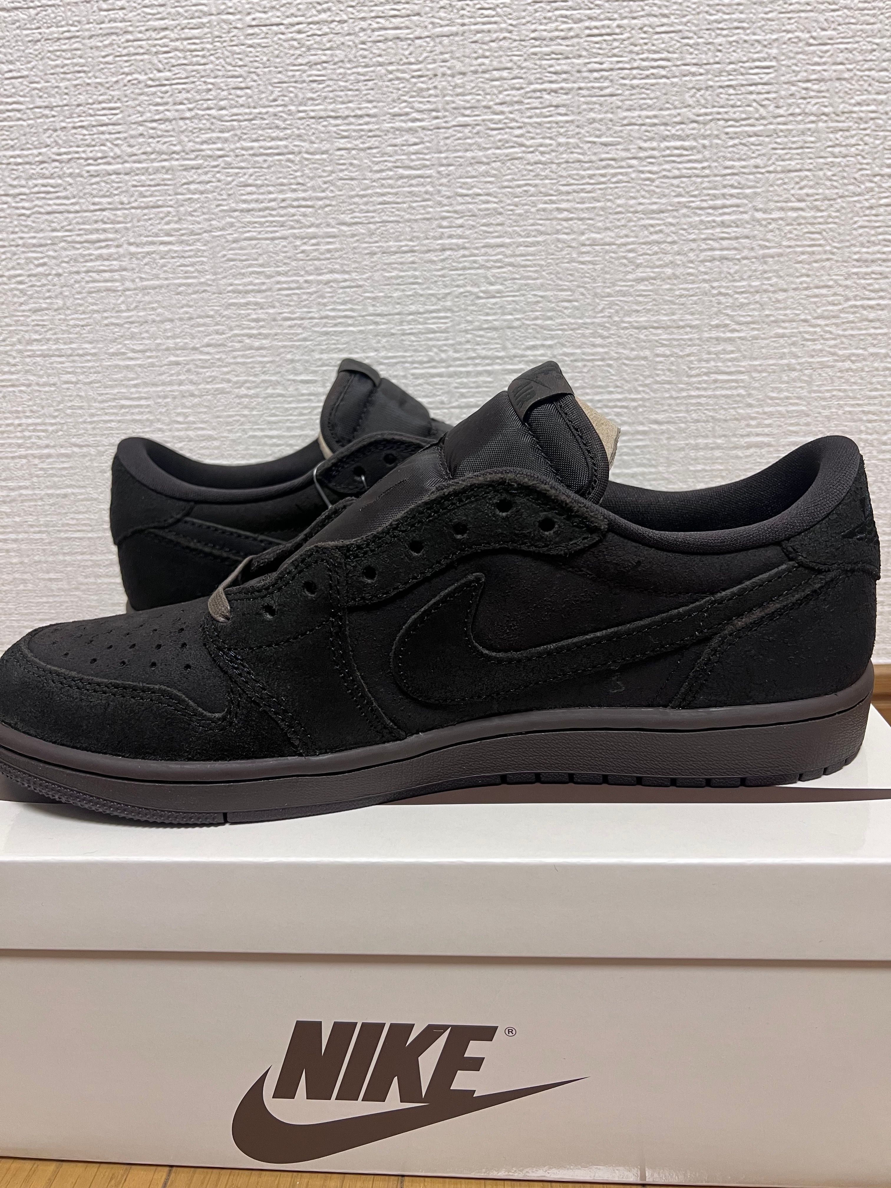 Travis Scott × Nike Air Jordan 1 Low OG SP "Velvet Brown and Dark Mocha"