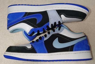 NIKE AIR JORDAN 1 LOW "WHITE/BLACK/BLUE"