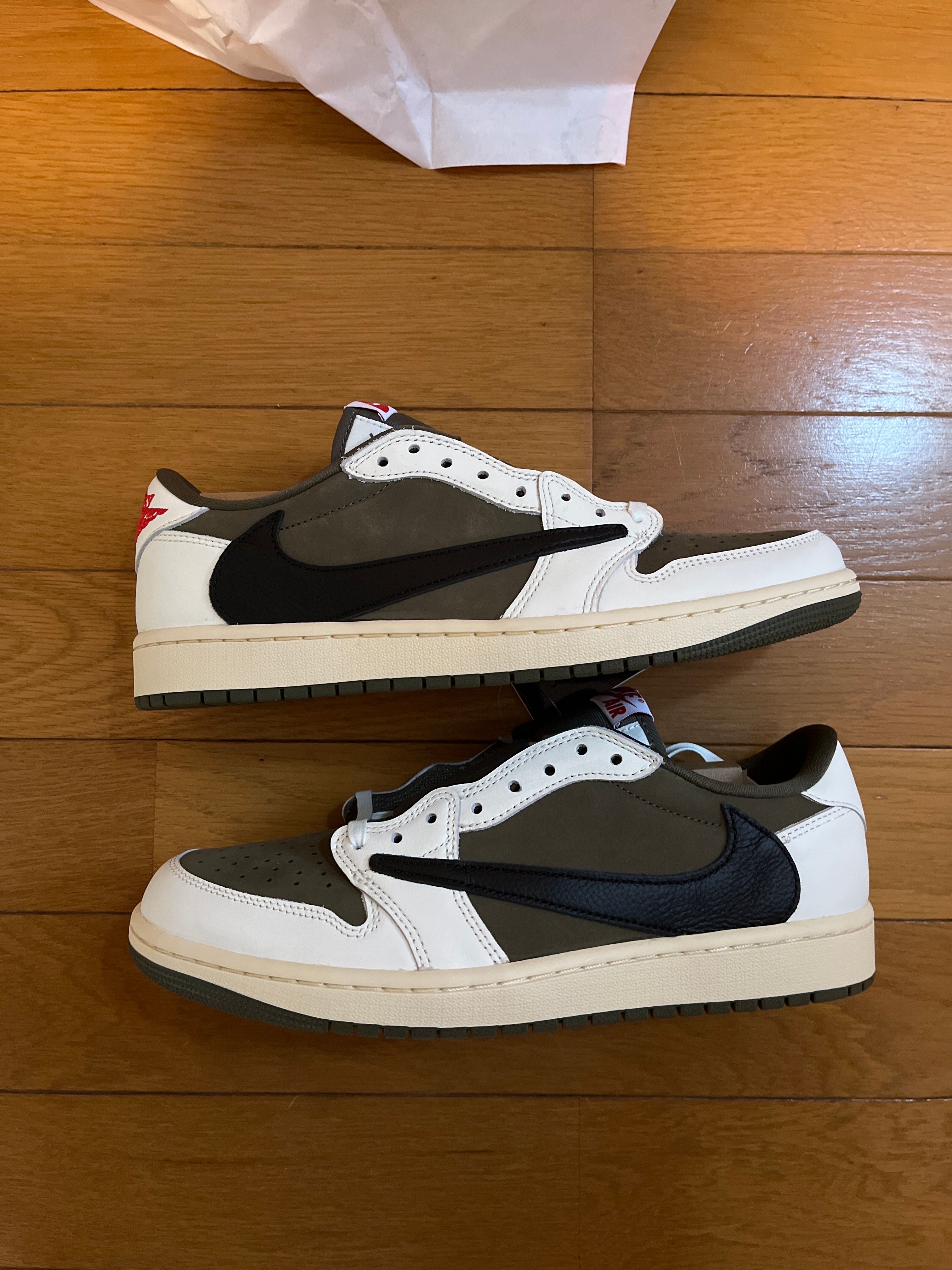 Travis Scott × Nike Air Jordan 1 Low OG SP "Reverse Olive"
