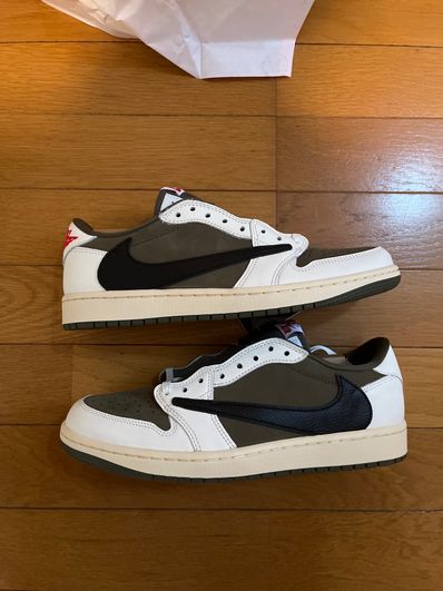 Travis Scott × Nike Air Jordan 1 Low OG SP "Reverse Olive"