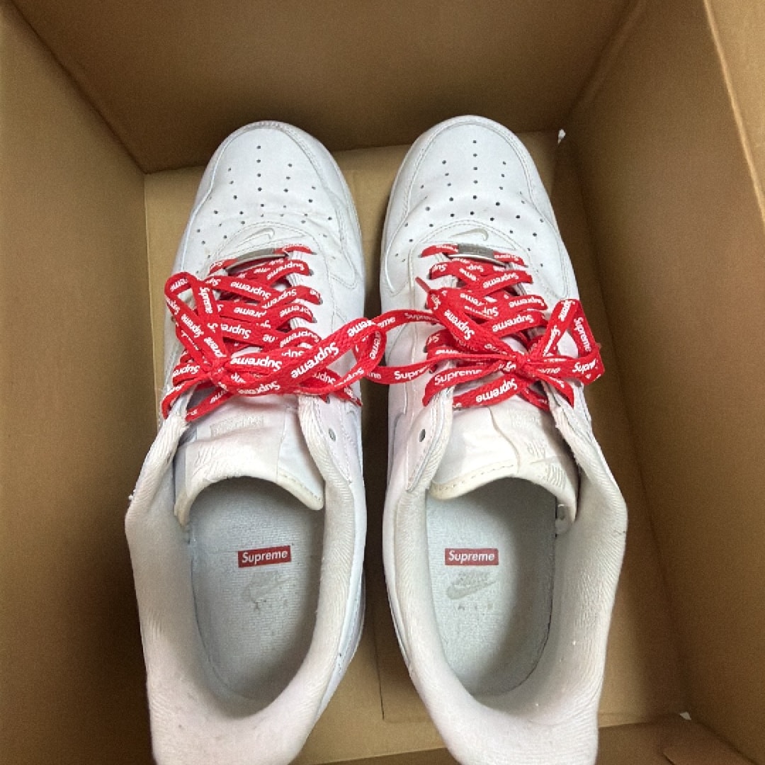 Supreme × Nike Air Force 1 Low "White"