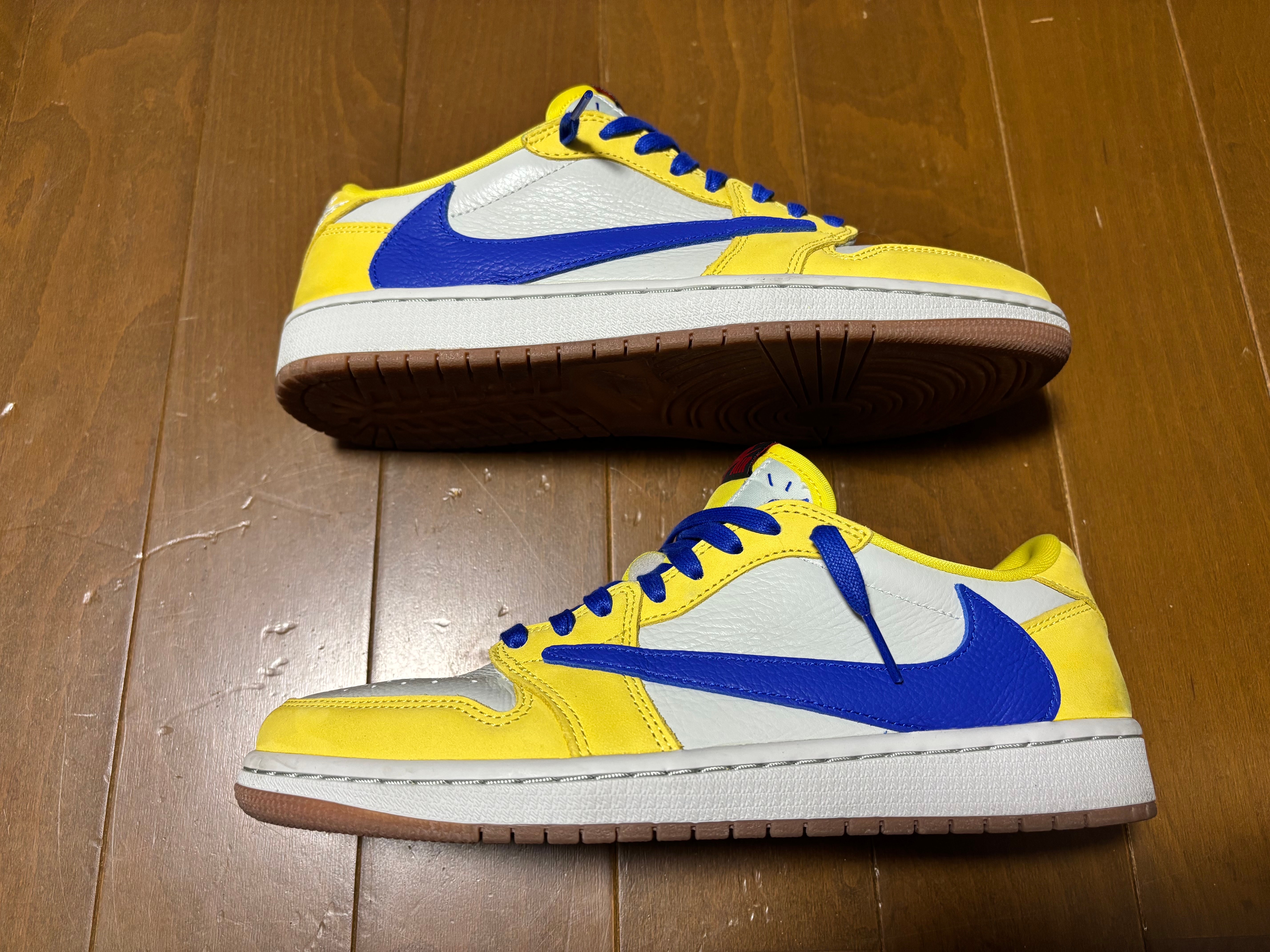 Travis Scott × Nike Women's Air Jordan 1 Retro Low OG "Canary"