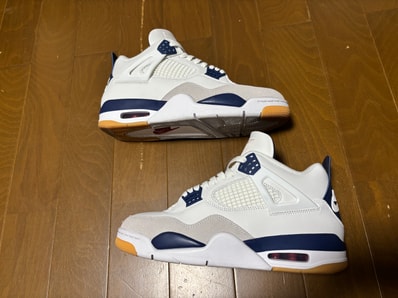 Nike SB Air Jordan 4 Retro SP "Summit White/Navy"