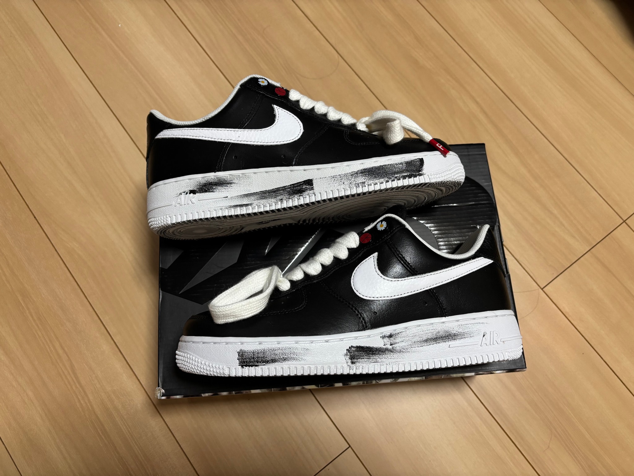 PEACEMINUSONE × Nike Air Force 1 Low Para Noise "Black" / G-DRAGON