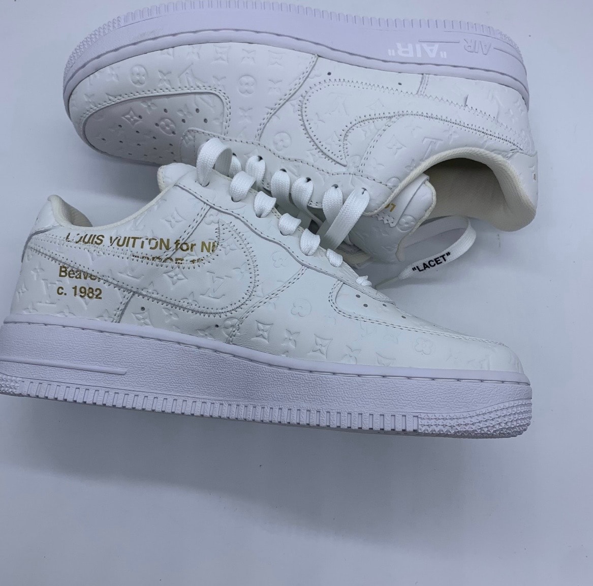 Louis Vuitton × Nike Air Force 1 Low by Virgil Abloh "White"