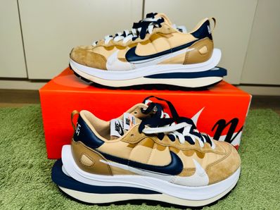 Sacai × Nike Vapor Waffle "Sesame And Blue Void"