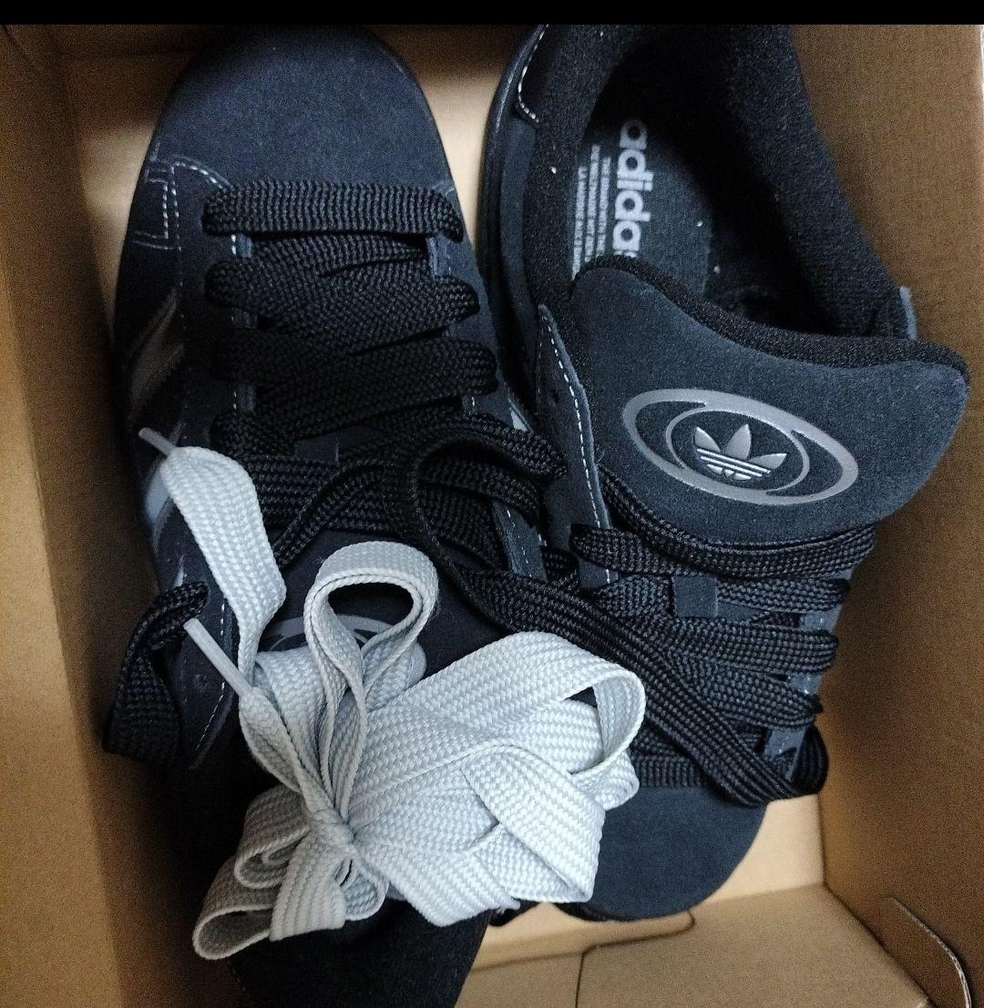 アディダスオリジナルス キャンパス 00s "ブラック/シルバー"