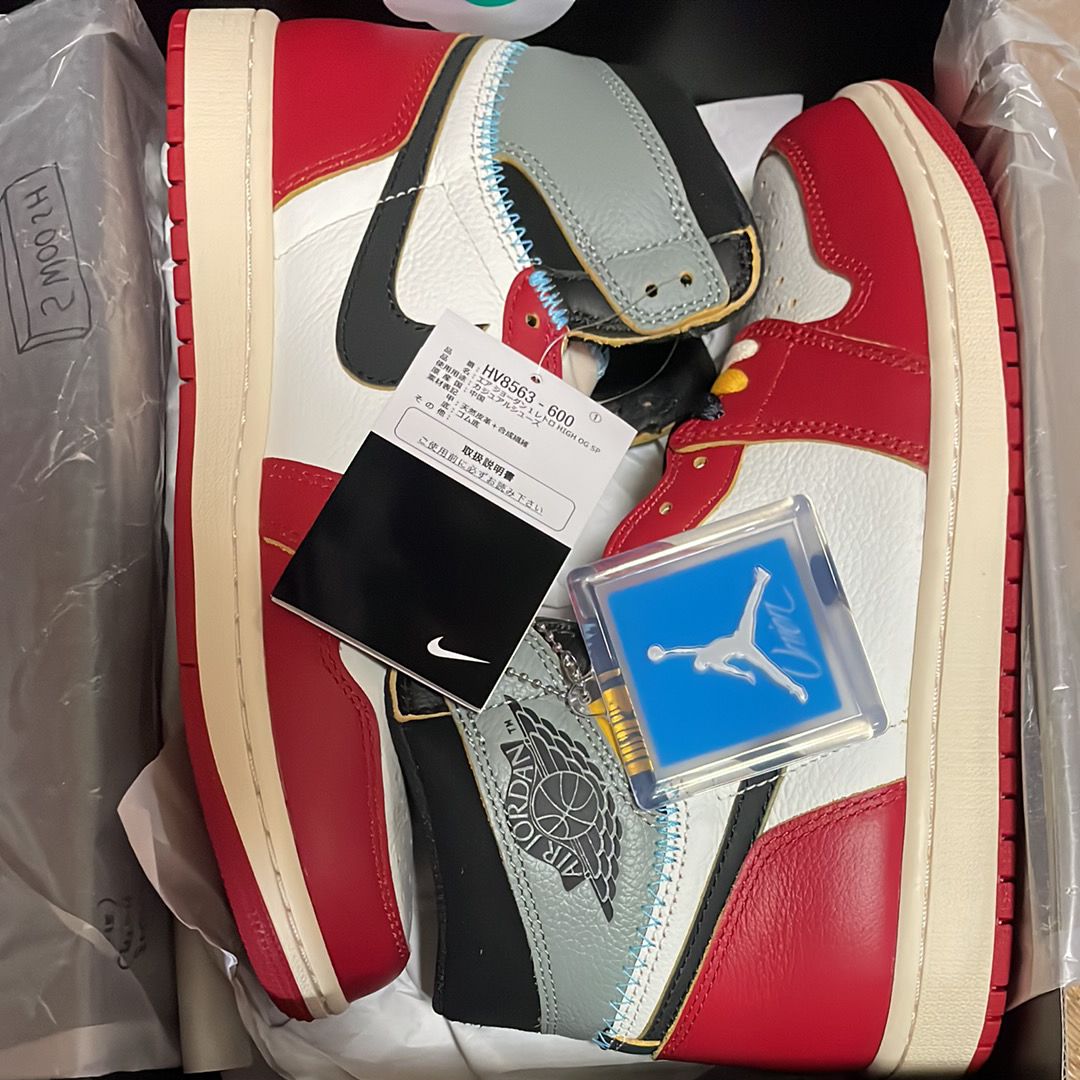 UNION × Nike Air Jordan 1 Retro High OG "Chicago/Shadow"