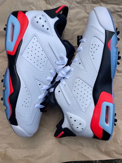 Nike Air Jordan 6 Low Golf "White Infrared"