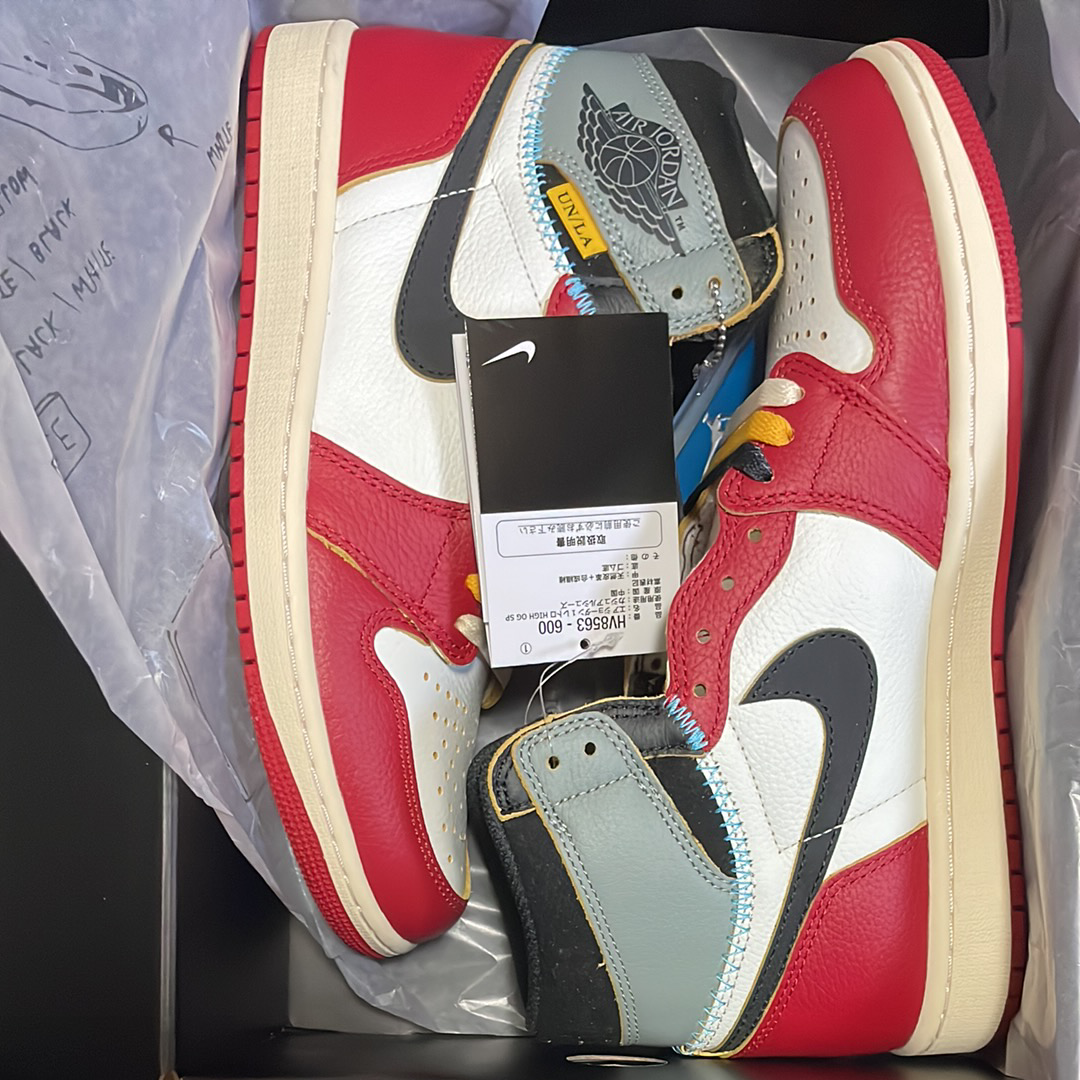 UNION × Nike Air Jordan 1 Retro High OG "Chicago/Shadow"