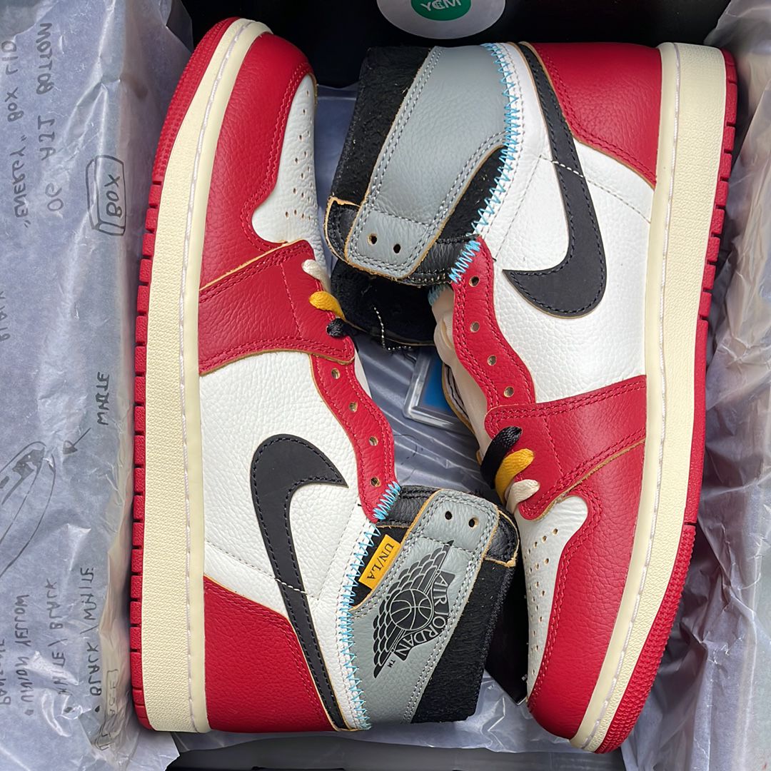 UNION × Nike Air Jordan 1 Retro High OG "Chicago/Shadow"