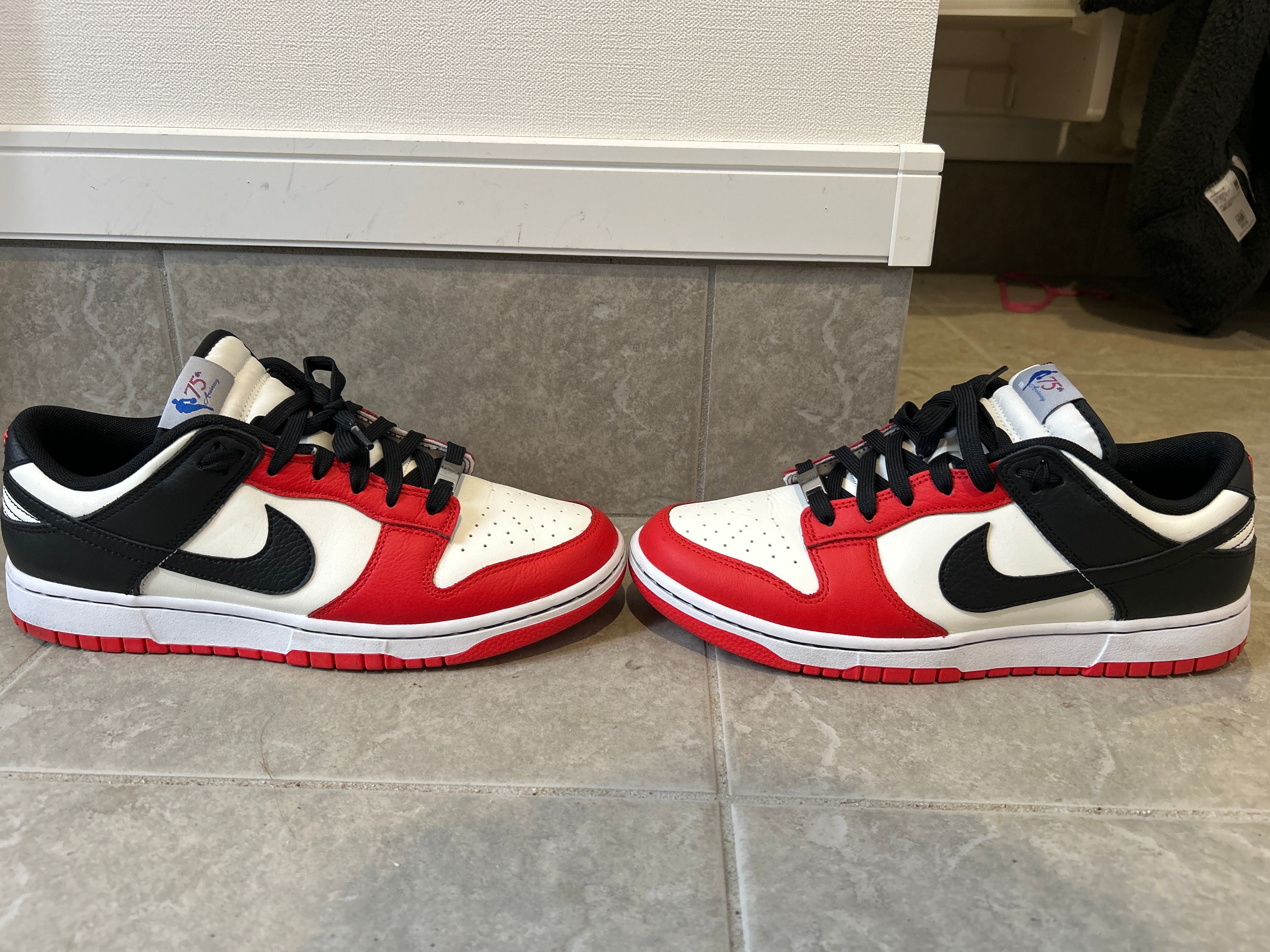NBA × Nike Dunk Low EMB 75th Anniversary "Chicago Bulls"