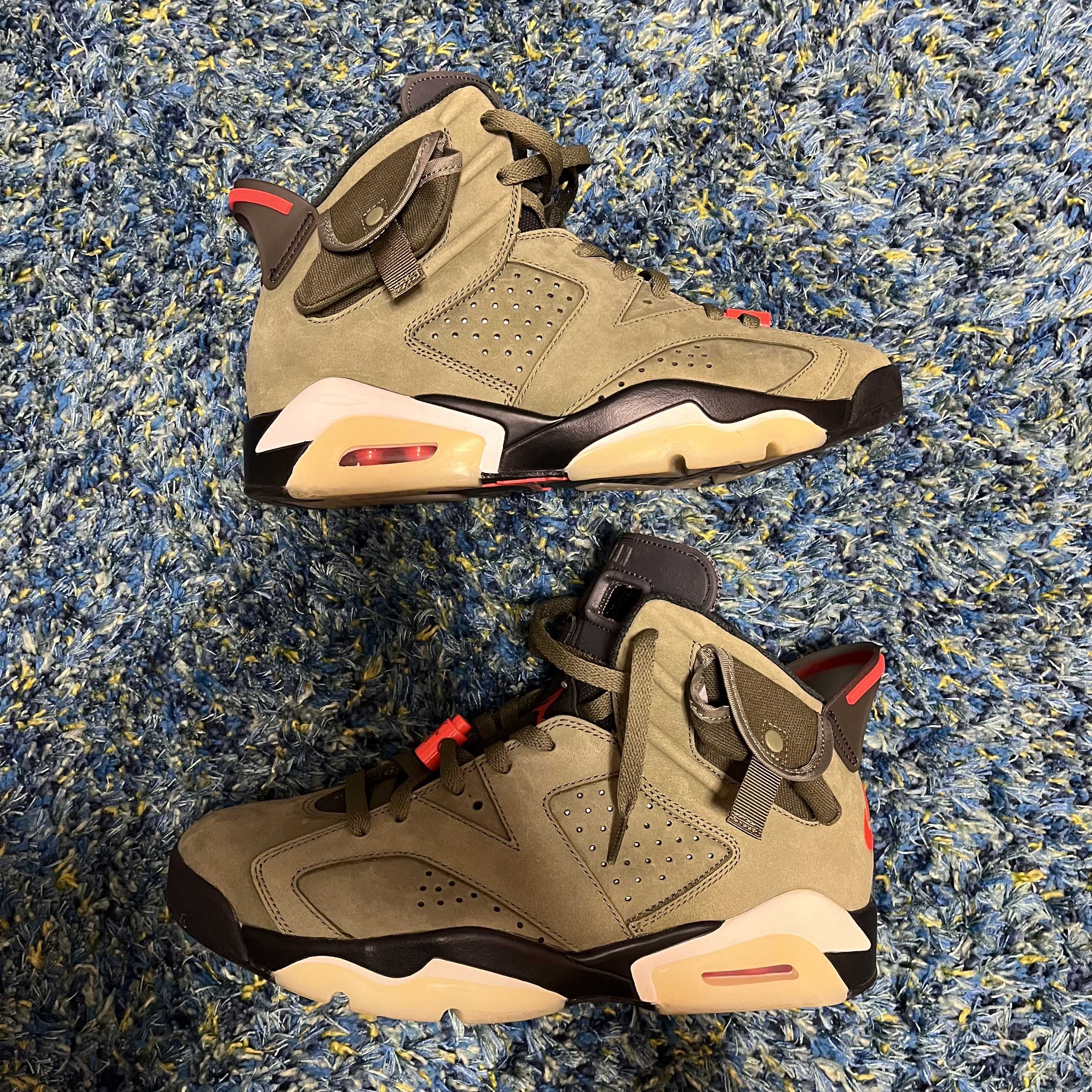 Travis Scott × Nike Air Jordan 6 Retro "Medium Olive"