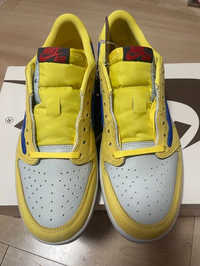 Travis Scott × Nike Women's Air Jordan 1 Retro Low OG "Canary"