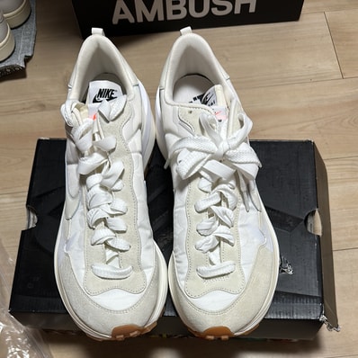 sacai × Nike Vapor Waffle "White Gum"