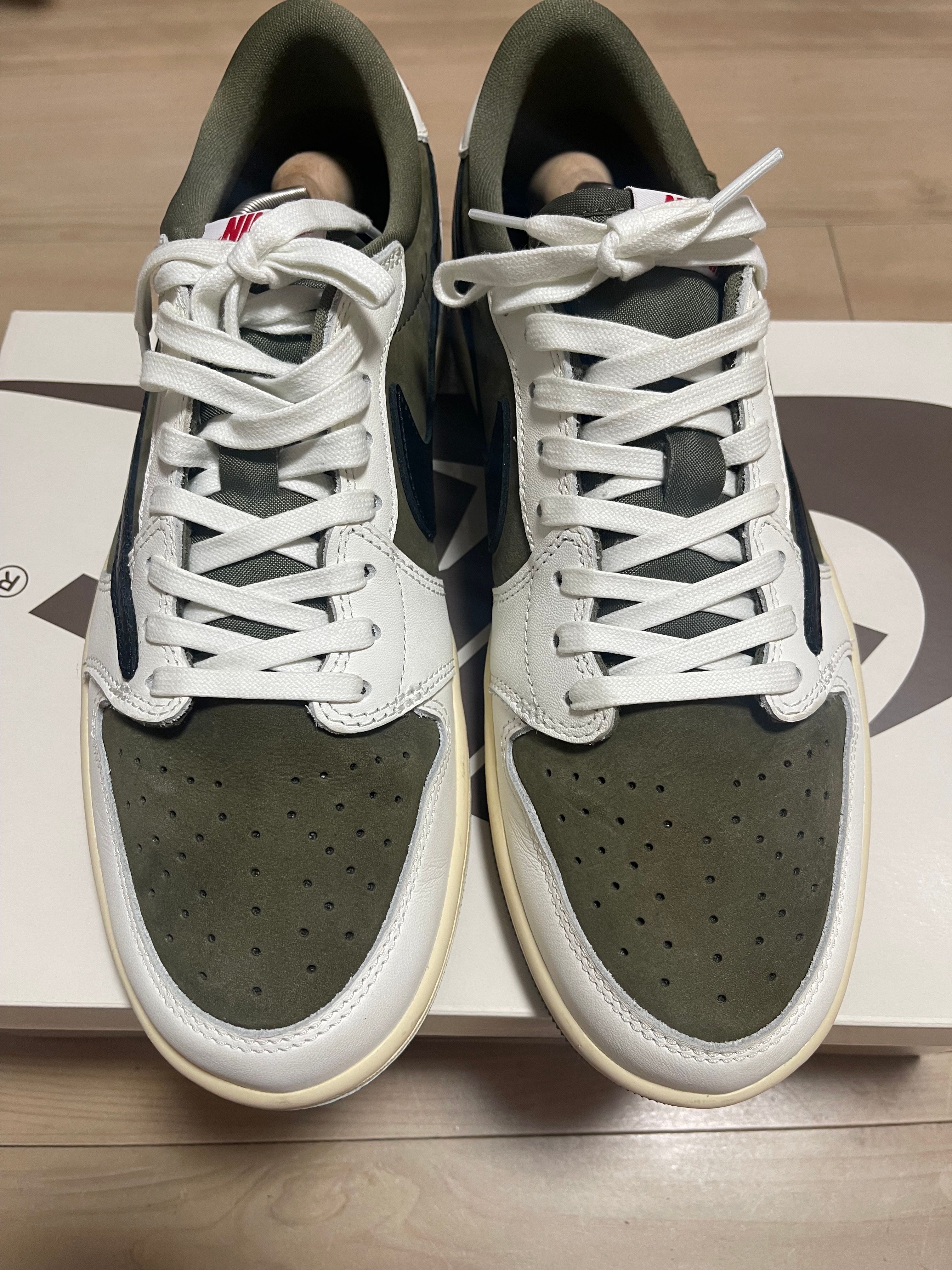 Travis Scott × Nike Air Jordan 1 Low OG SP "Reverse Olive"