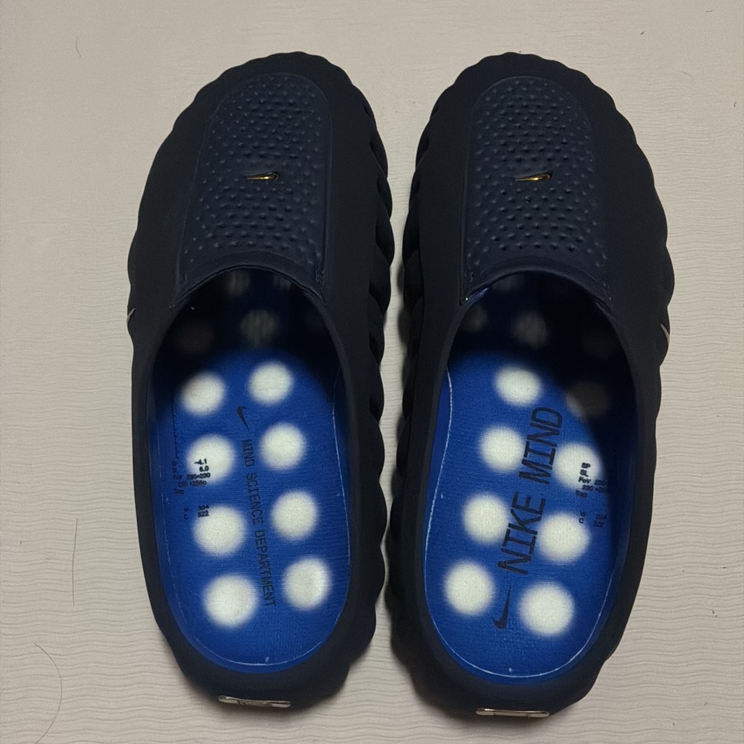 Nike Mind 001 Mules "Blackened Blue"