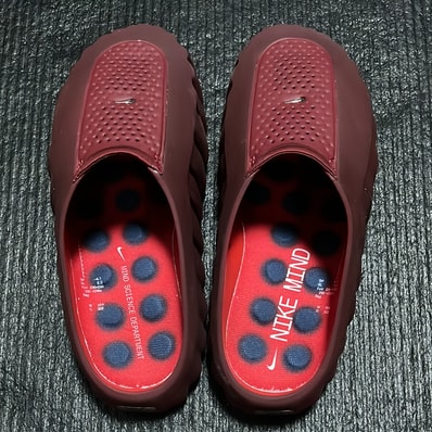 Nike Mind 001 Mules "Team Red"