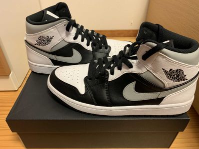 NIKE AIR JORDAN 1 MID "WHITE SHADOW"