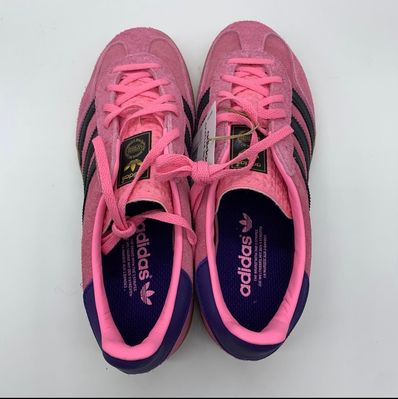 adidas Women's Gazelle Indoor "Bliss Pink/Core Black/Collegiate Purple"