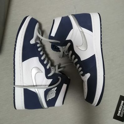 Nike Air Jordan 1 High OG CO.JP "White/Midnight Navy" (2020)(ブリーフケースなし)