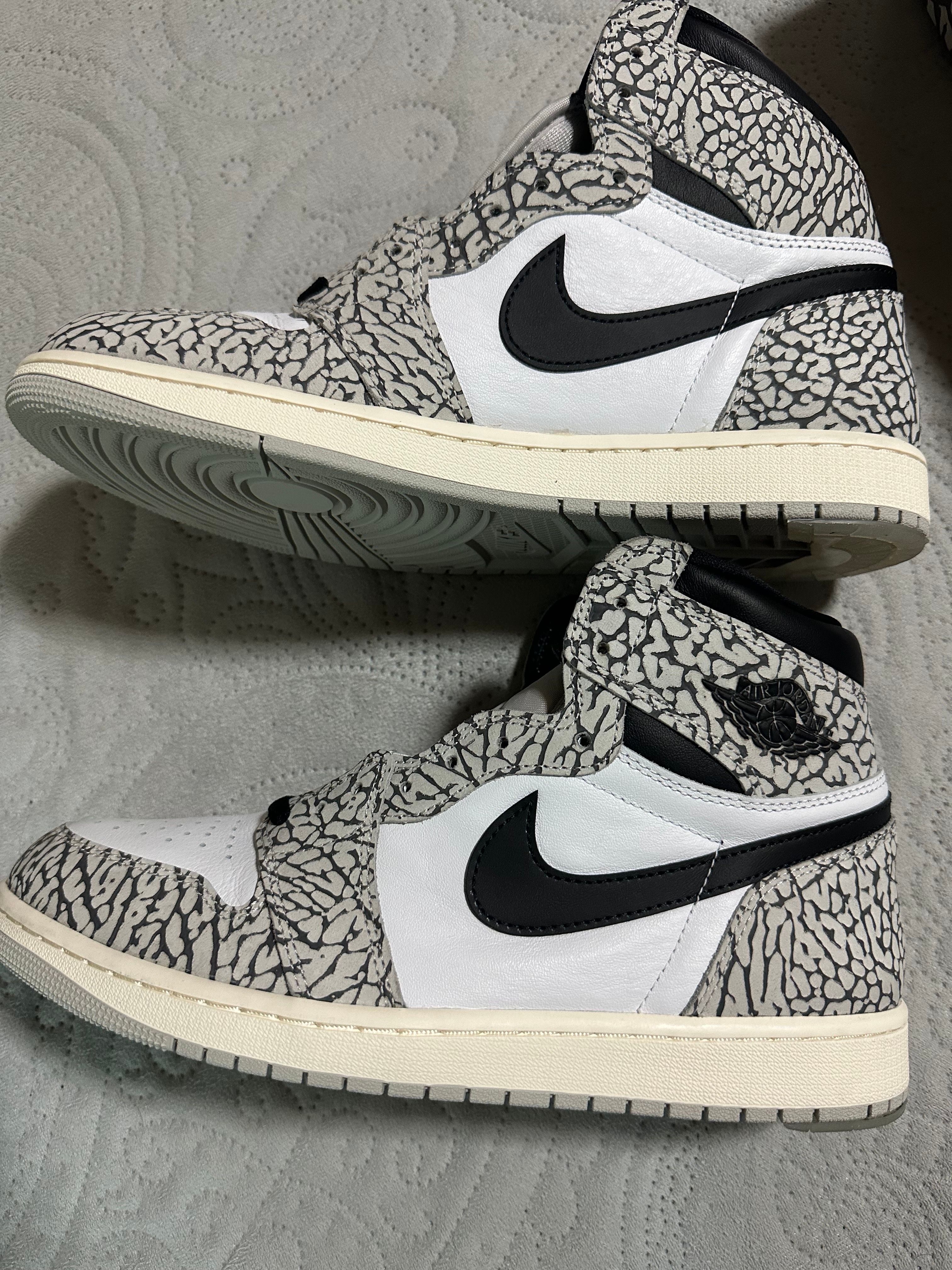 Nike Air Jordan 1 High OG "White Cement/Safari"