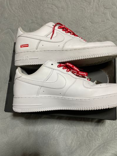 Supreme × Nike Air Force 1 Low "White"