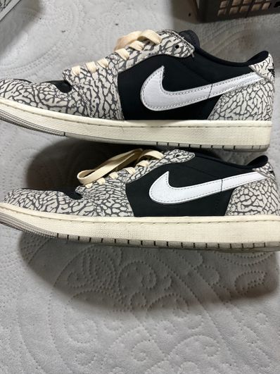 Nike Air Jordan 1 Retro Low OG "Black Cement"